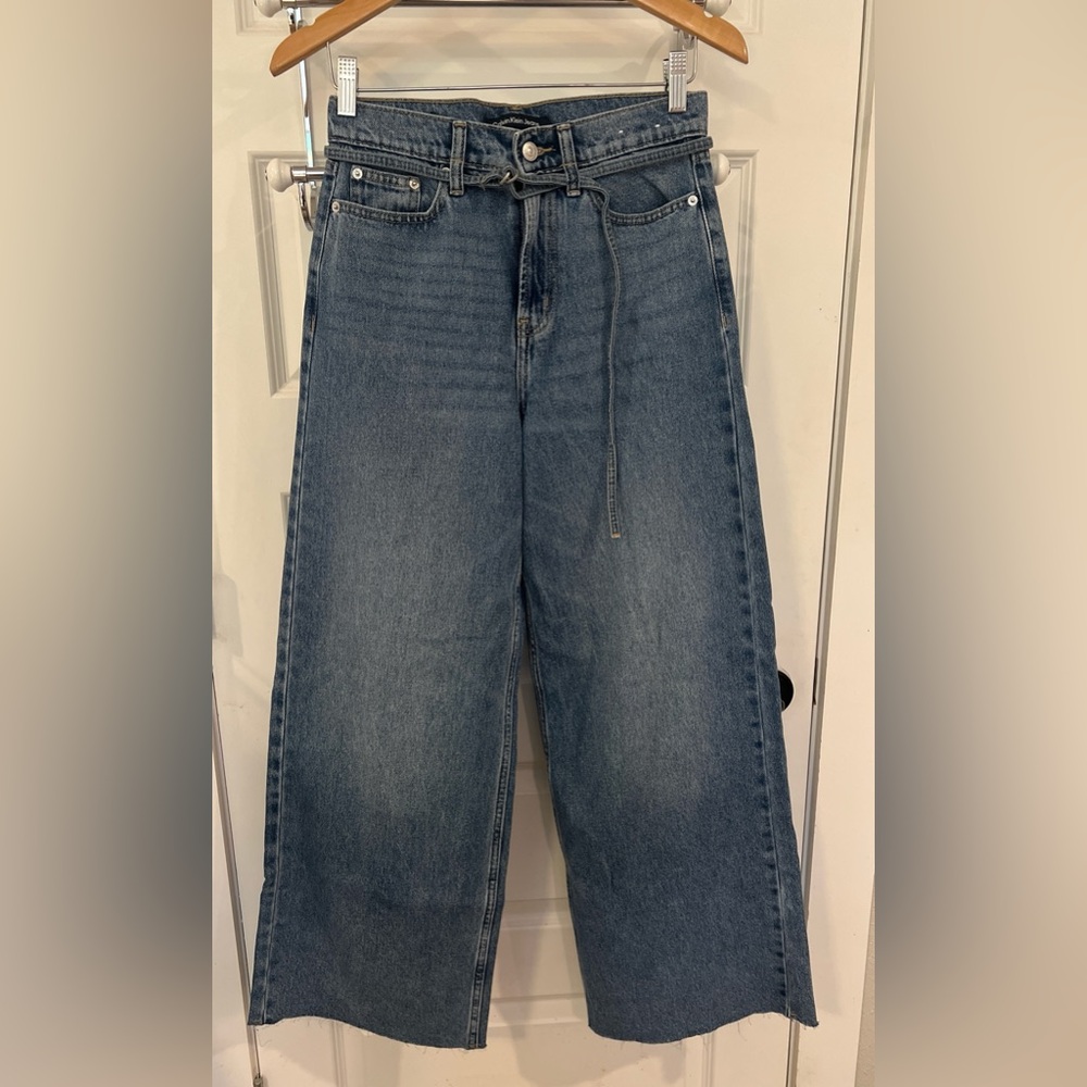 Calvin Klein Jeans Relaxed Wide-Leg Blue Denim